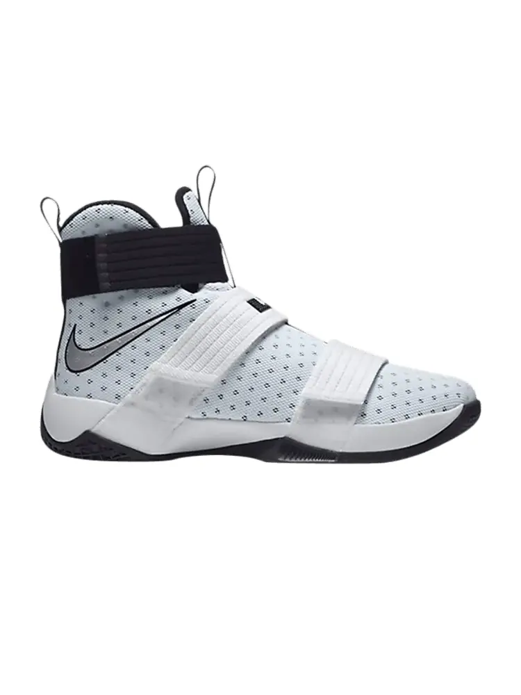 Кроссовки LeBron Soldier 10 TB 'White' — изображение 1 из 1, белый