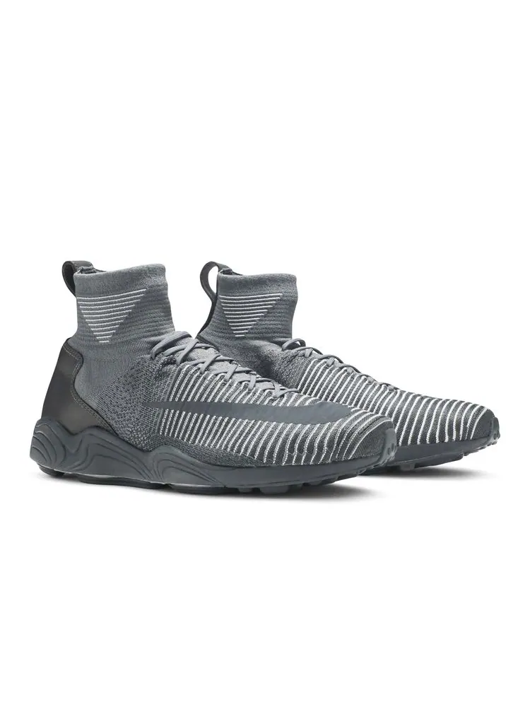 Кроссовки Flyknit Mercurial XI 'Dark Grey' — изображение 8 из 8, серый