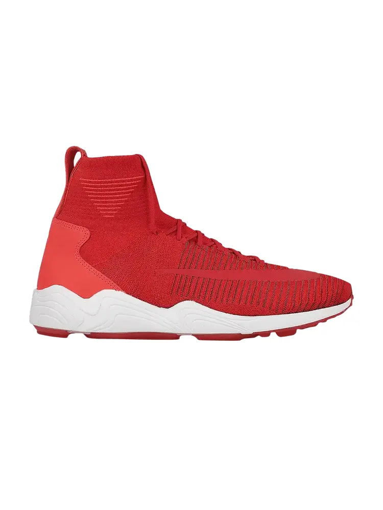Кроссовки Zoom Air Mercurial XI Flyknit 'University Red' — изображение 1 из 1, красный