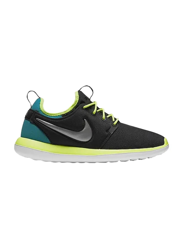 Кроссовки Nike Roshe Two GS 'Black Volt Teal' — изображение 1 из 1, черный
