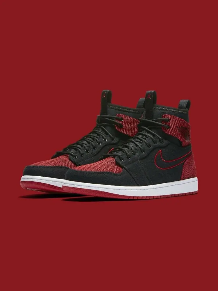 Кроссовки Air Jordan 1 Ultra High Banned — изображение 2 из 7, черный