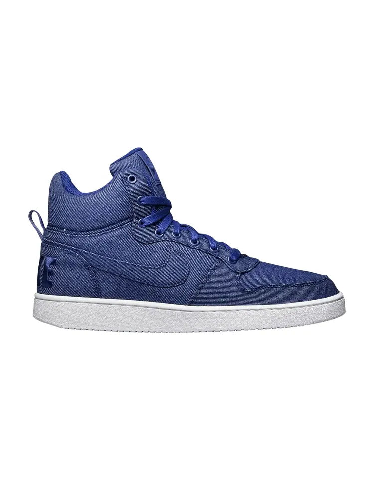 Кроссовки Nike Court Borough Mid Premium — изображение 1 из 1, синий/синий-белый