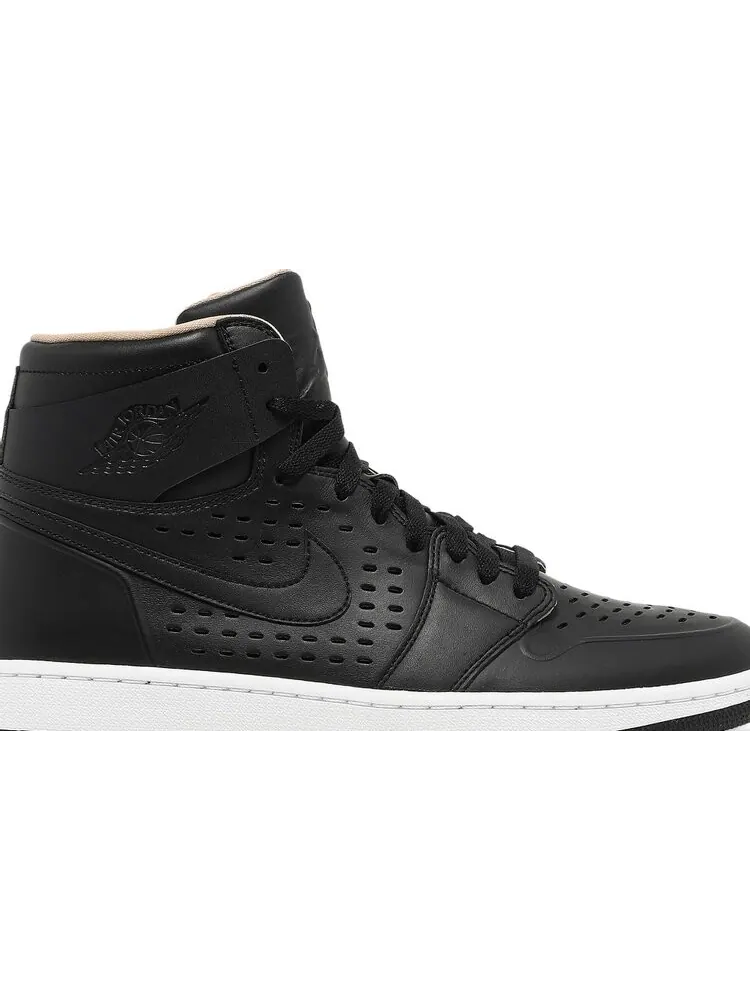 Кроссовки Air Jordan 1 Retro High Black Vachetta Tan — изображение 2 из 8, черный