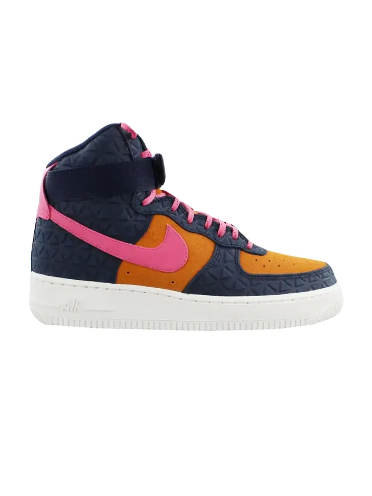 Кроссовки Nike Wmns Air Force 1 High Premium Suede — изображение 1 из 1, синий