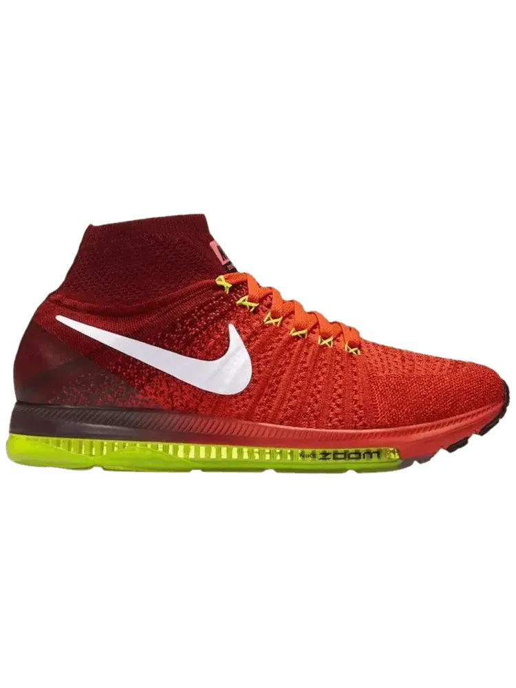 Кроссовки Nike Wmns Zoom All Out Flyknit 'Bright Crimson' — изображение 1 из 1, красный