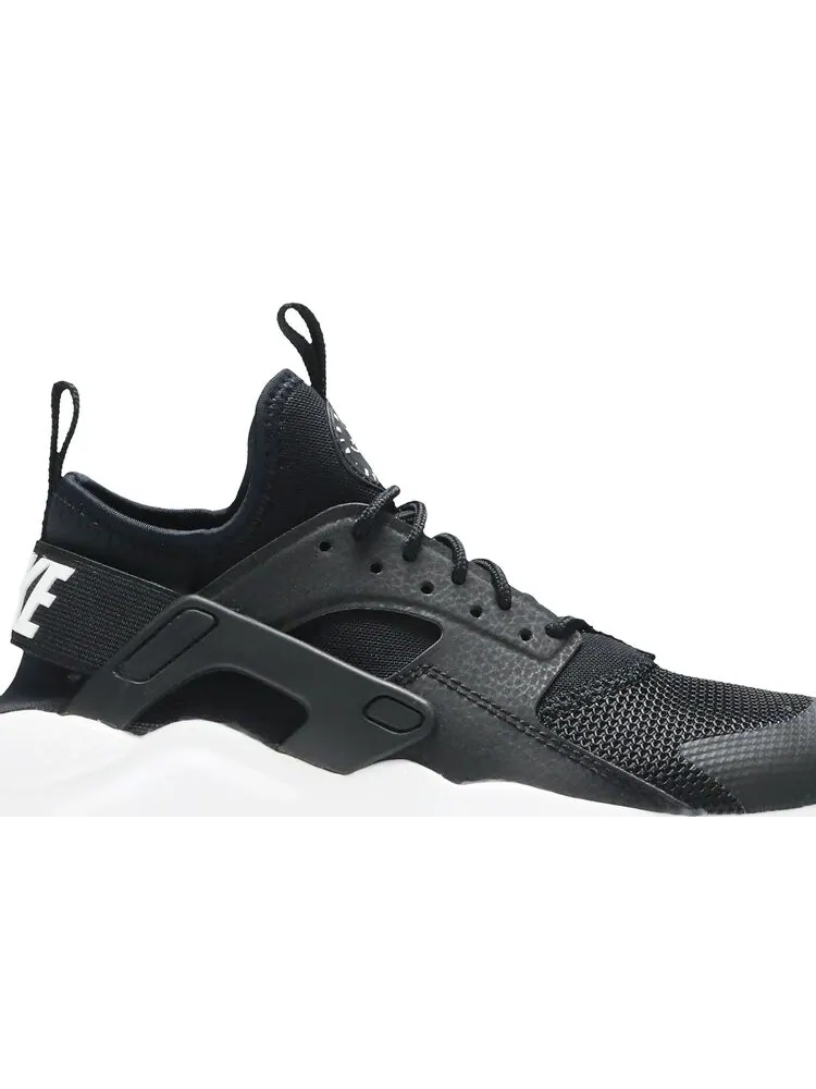 Кроссовки Nike Air Huarache Run Ultra Low GS 'Black White' — изображение 2 из 4, черный