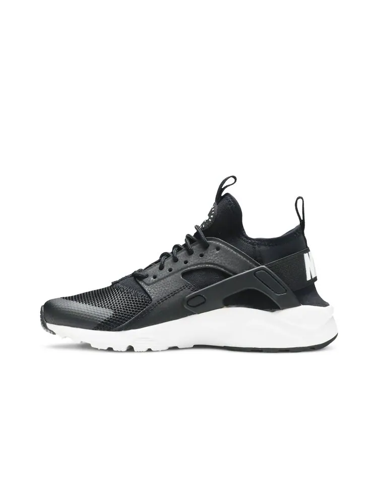 Кроссовки Nike Air Huarache Run Ultra Low GS 'Black White' — изображение 3 из 4, черный