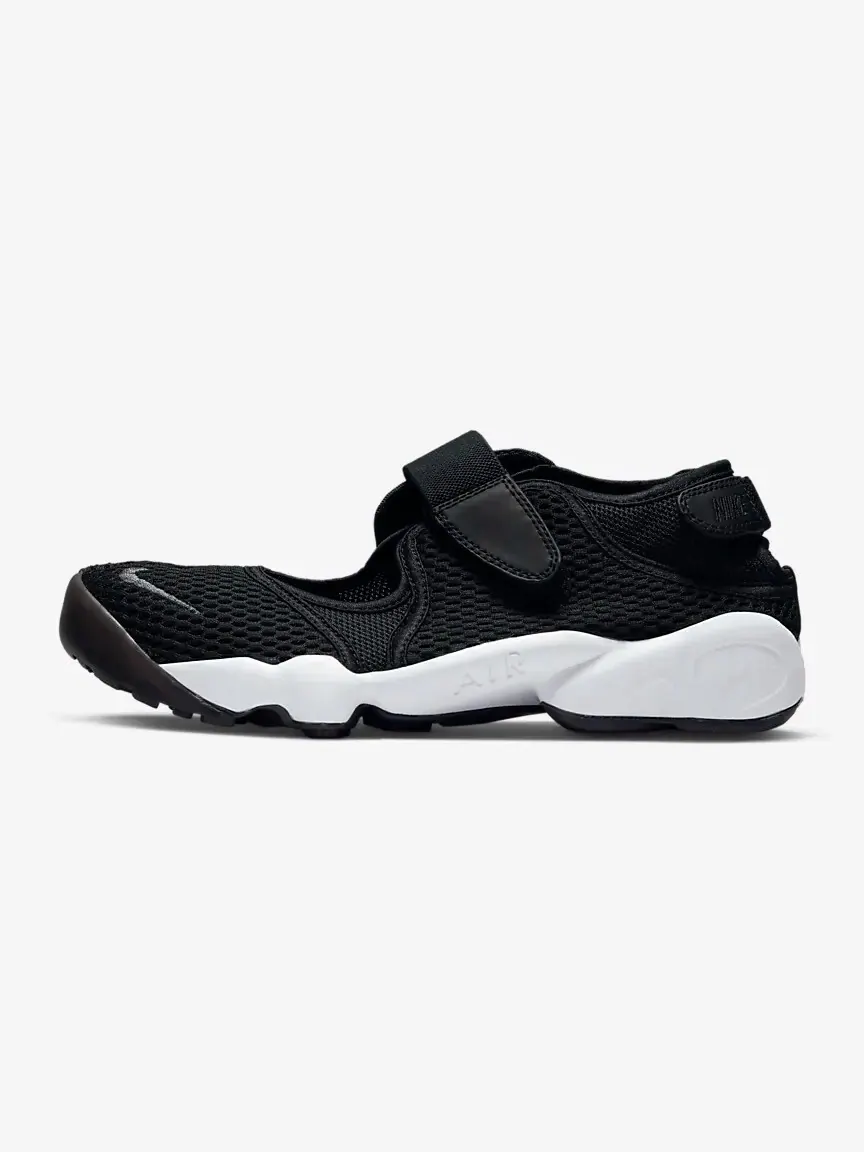 Кроссовки Nike Wmns Air Rift Br — изображение 1 из 11, черный/белый