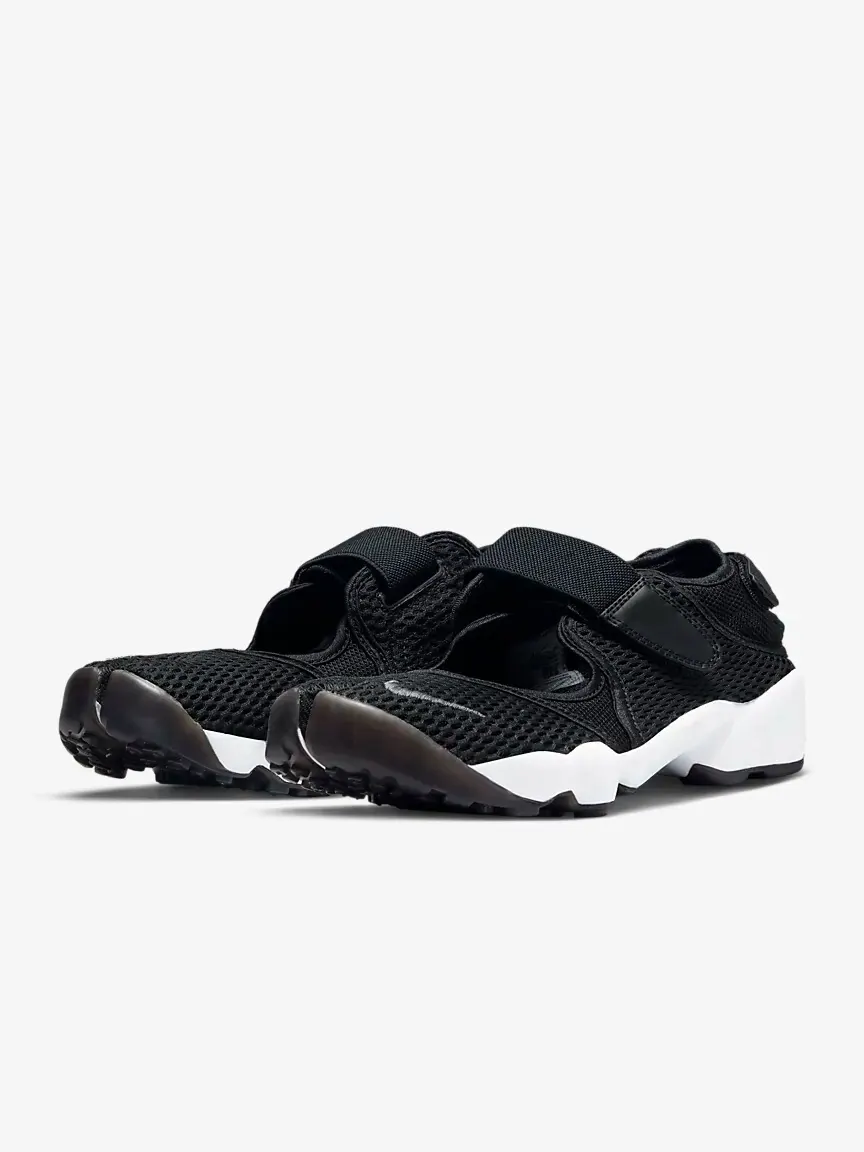 Кроссовки Nike Wmns Air Rift Br — изображение 2 из 11, черный/белый