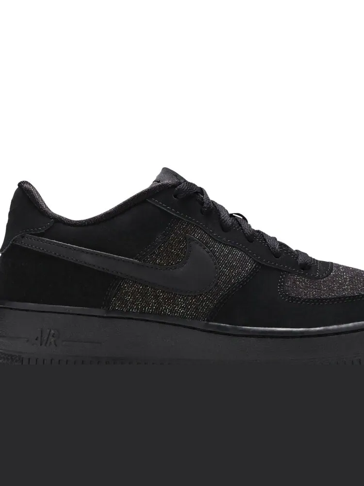 Кроссовки Nike Air Force 1 LV8 GS 'Black' — изображение 2 из 4, черный