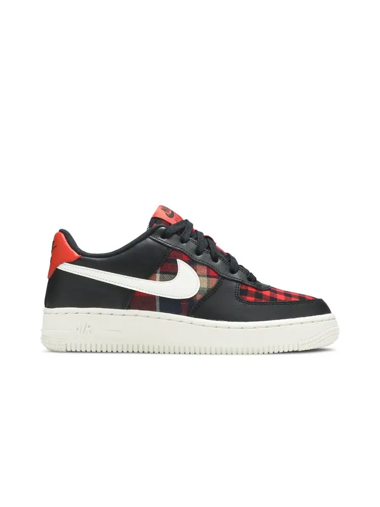 Кроссовки Nike Air Force 1 Low GS 'Flannel' — изображение 1 из 4, красный