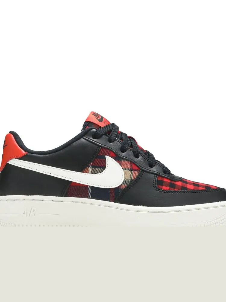 Кроссовки Nike Air Force 1 Low GS 'Flannel' — изображение 2 из 4, красный