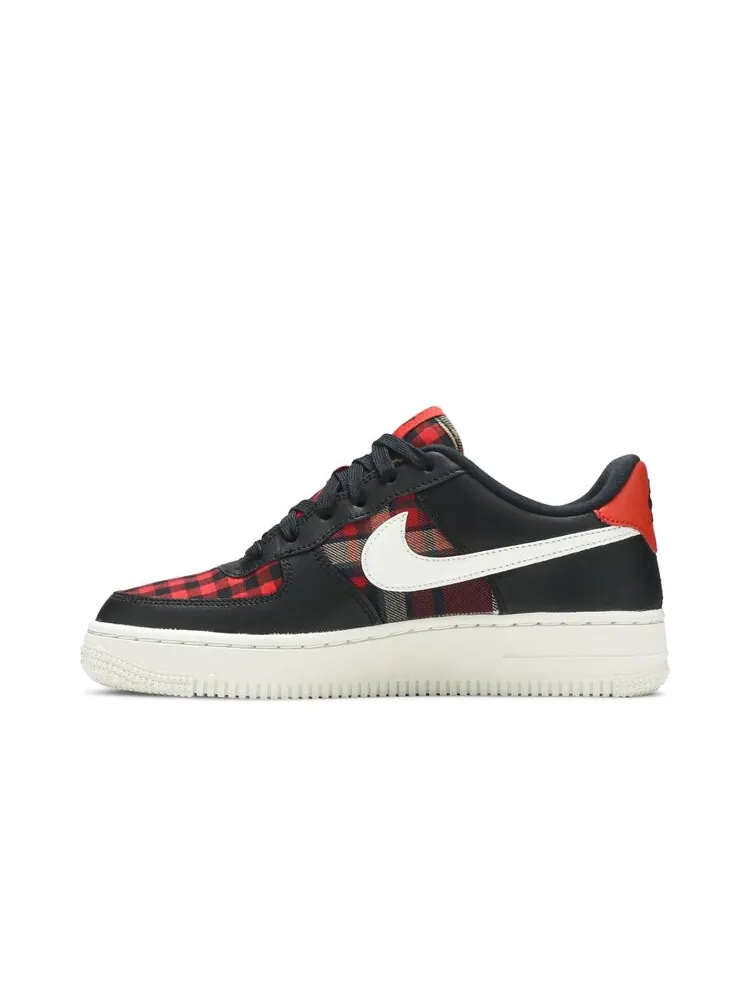 Кроссовки Nike Air Force 1 Low GS 'Flannel' — изображение 3 из 4, красный