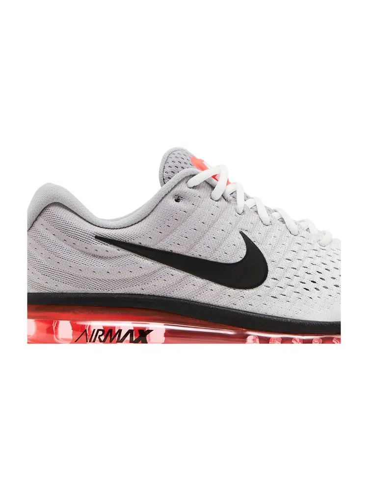 Кроссовки Air Max 2017 'Wolf Grey Hot Punch' — изображение 2 из 8, серый