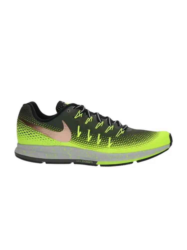 Кроссовки Nike Air Zoom Pegasus 33 Shield 'Khaki Volt' — изображение 1 из 1, зеленый