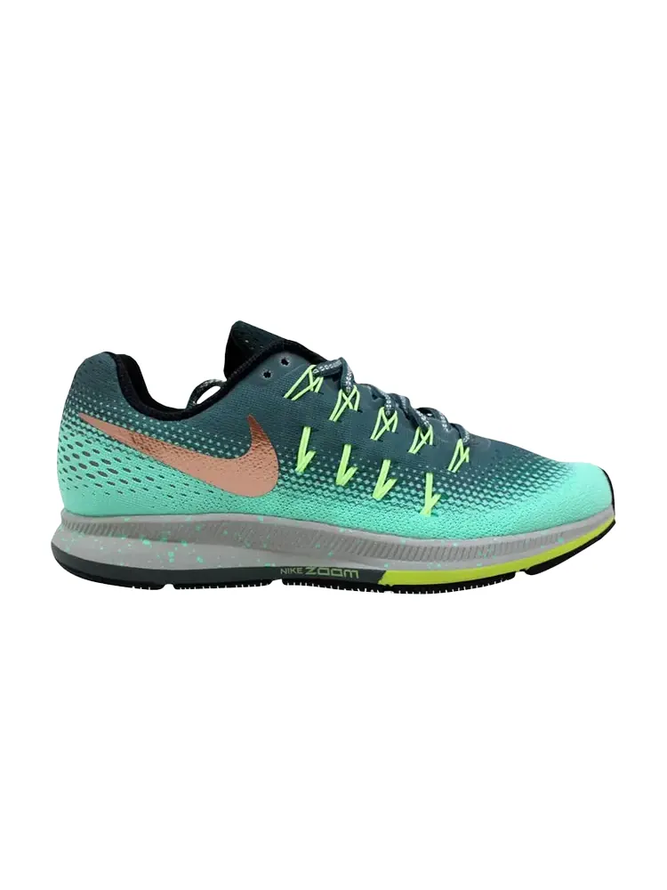 Кроссовки Nike Wmns Air Zoom Pegasus 33 Shield — изображение 1 из 1, бирюзовый