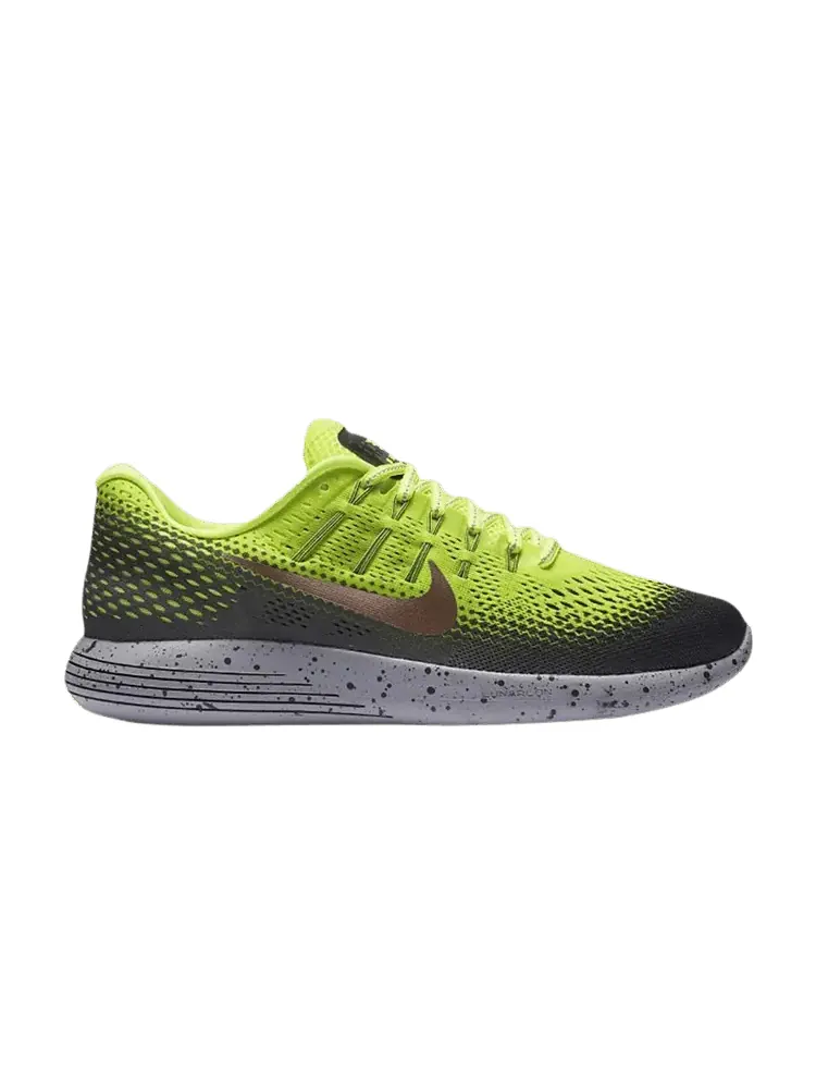 Кроссовки Nike LunarGlide 8 Shield — изображение 1 из 1, металлик красный