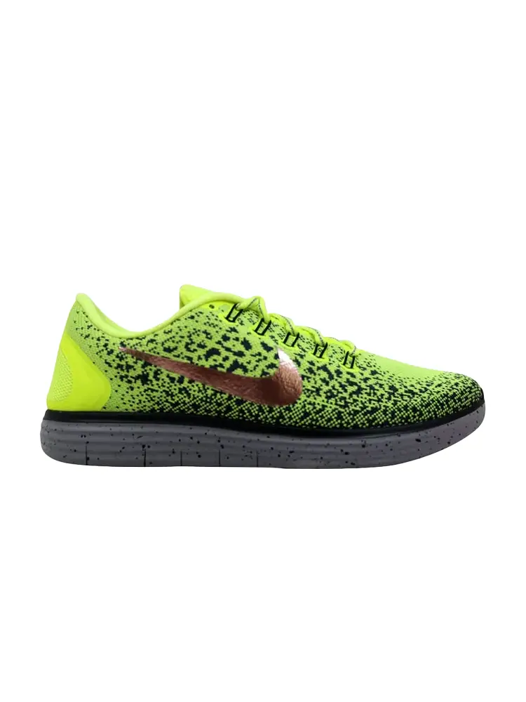 Кроссовки Nike Free Run Distance Shield 'Volt' — изображение 1 из 1, желтый