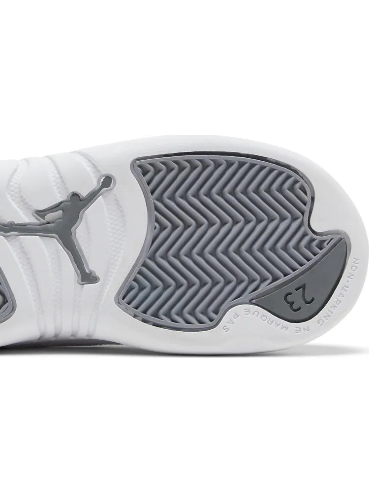 Кроссовки Air Jordan 12 Retro TD Stealth — изображение 5 из 8, серый