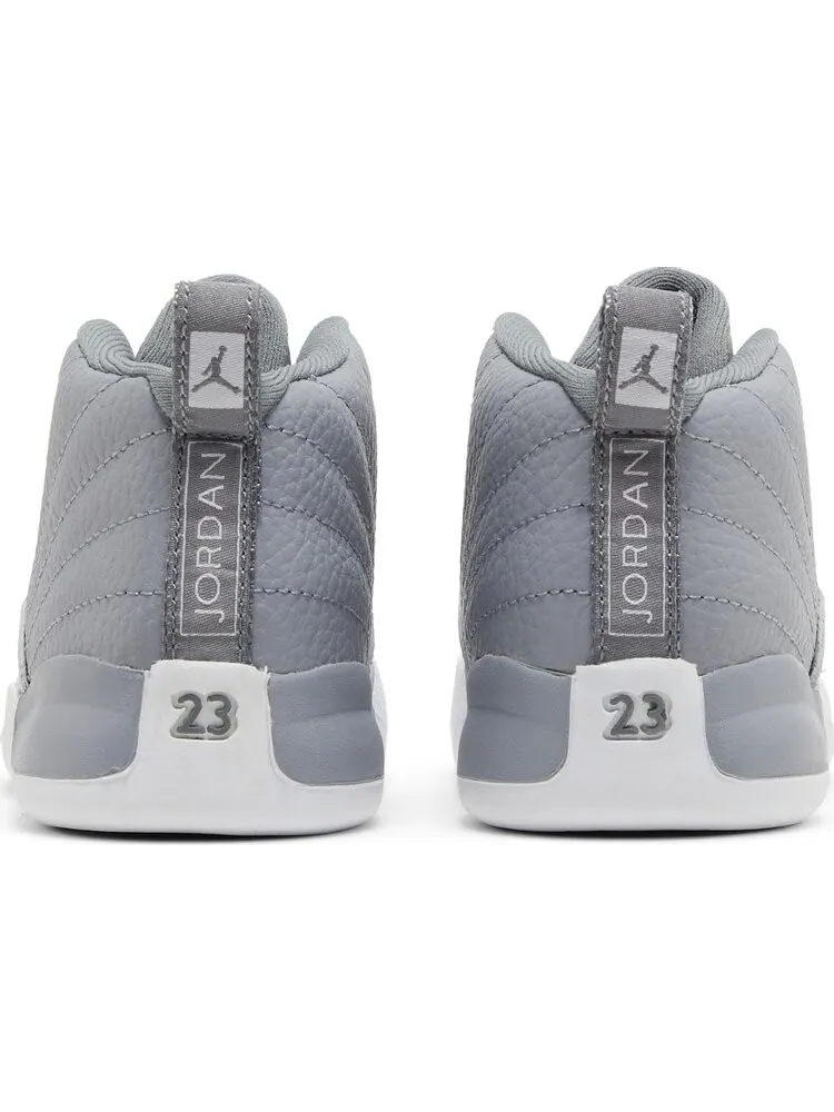 Кроссовки Air Jordan 12 Retro TD Stealth — изображение 6 из 8, серый
