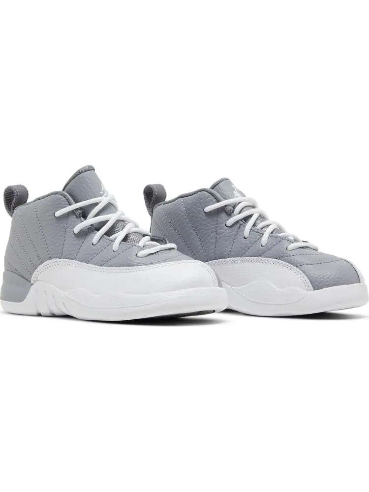 Кроссовки Air Jordan 12 Retro TD Stealth — изображение 8 из 8, серый