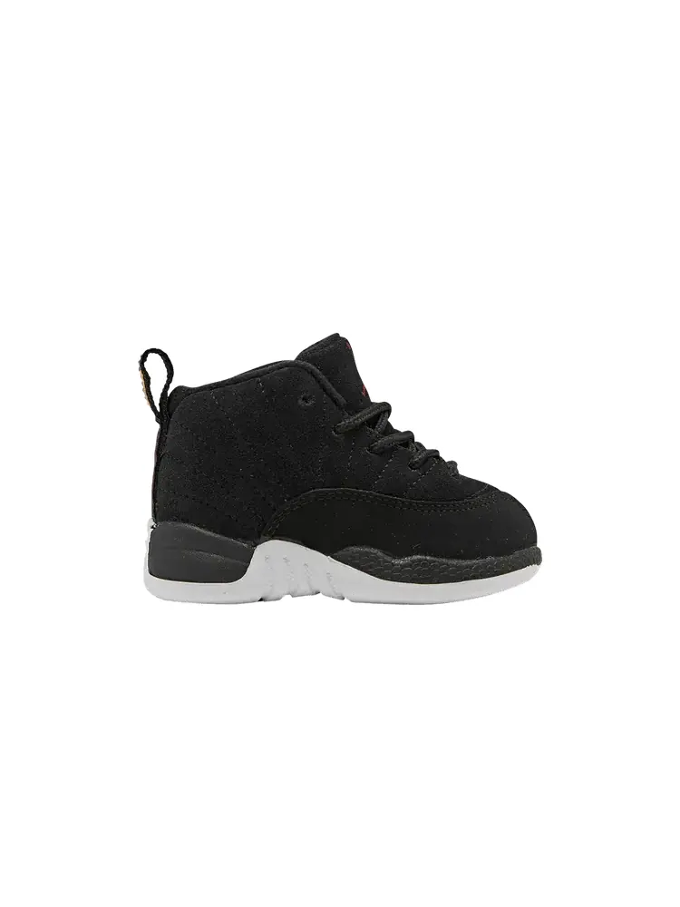 Кроссовки Air Jordan Air Jordan 12 Retro TD 'Reverse Taxi' — изображение 1 из 1, черный/черный/белый