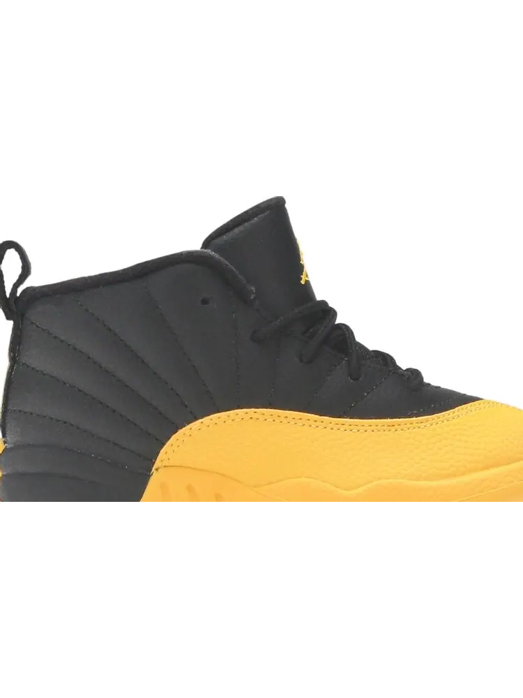 Кроссовки Air Jordan 12 Retro TD University Gold — изображение 2 из 8, черный