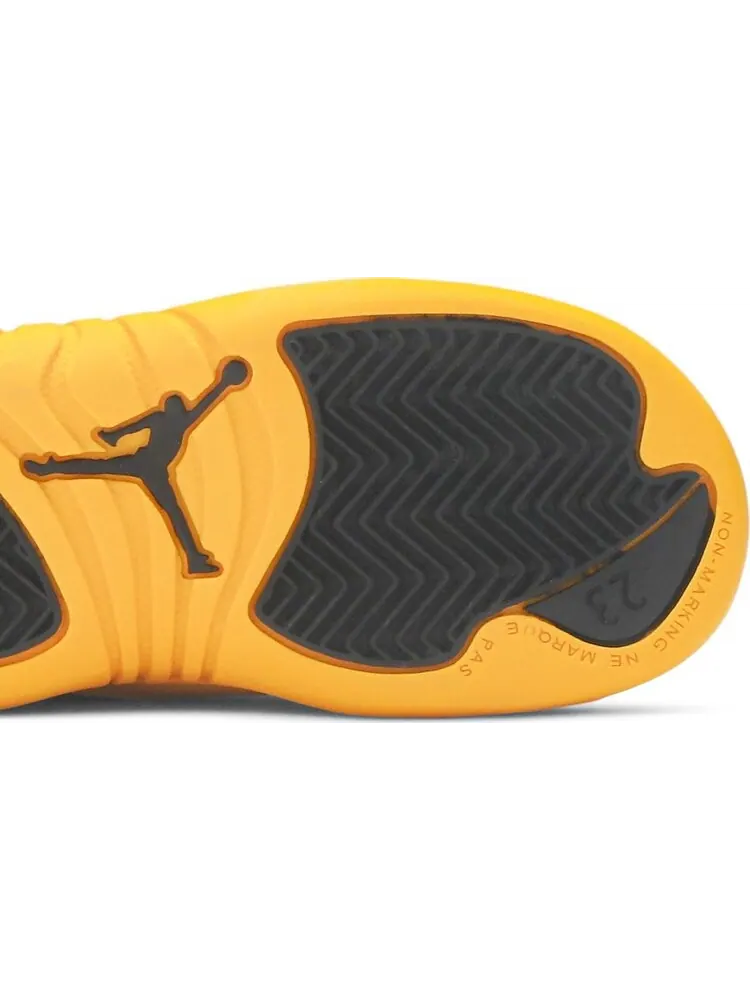 Кроссовки Air Jordan 12 Retro TD University Gold — изображение 5 из 8, черный