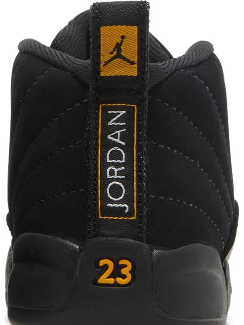 Кроссовки Air Jordan 12 Retro TD Black Taxi — изображение 7 из 8, черный