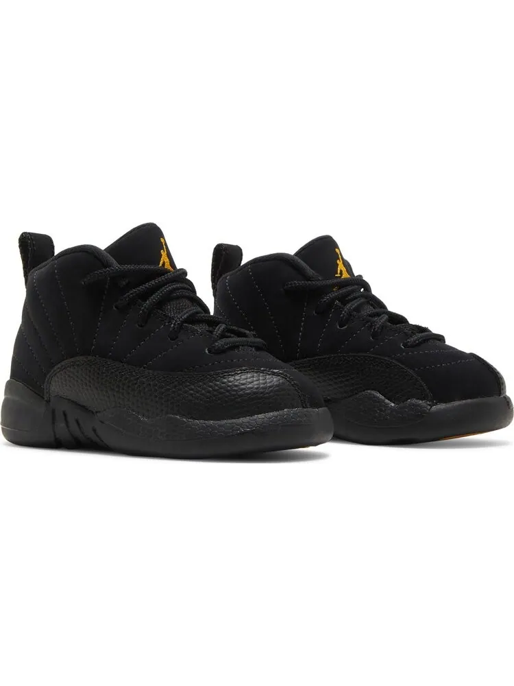 Кроссовки Air Jordan 12 Retro TD Black Taxi — изображение 8 из 8, черный