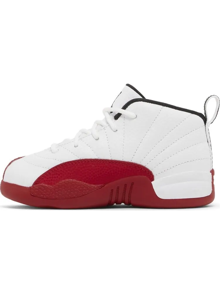 Кроссовки Air Jordan 12 Retro TD 'Cherry' 2023 — изображение 3 из 4, белый