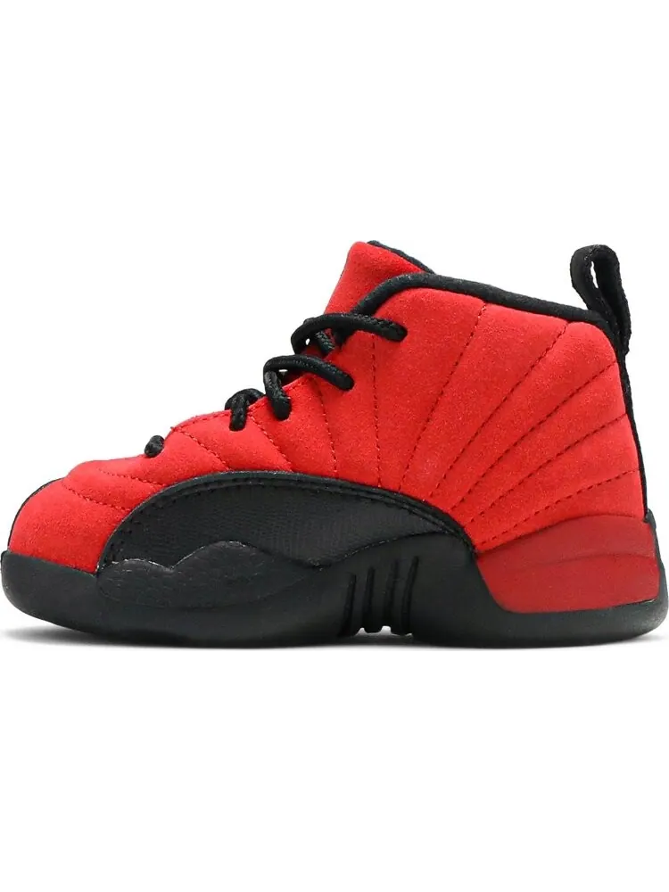 Кроссовки Air Jordan 12 Retro TD Reverse Flu Game — изображение 3 из 8, красный