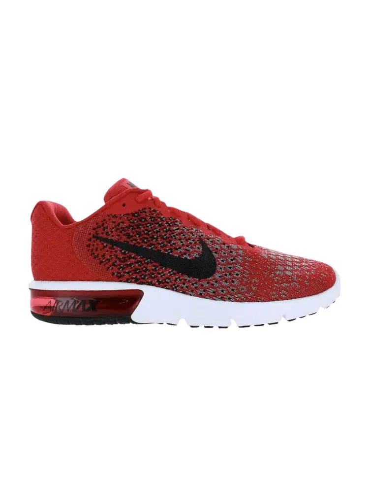 Кроссовки Nike Air Max Sequent 2 'University Red' — изображение 1 из 1, красный/черный/черный