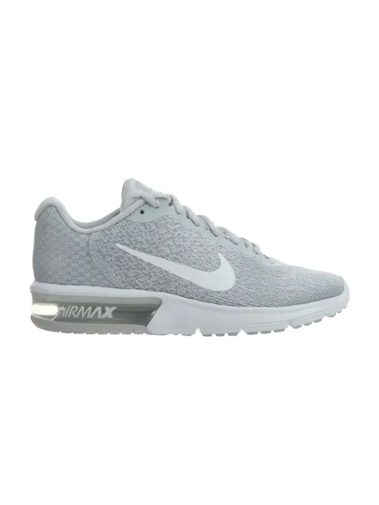 Кроссовки Nike Wmns Air Max Sequent 2 'Pure Platinum' — изображение 1 из 1, белый