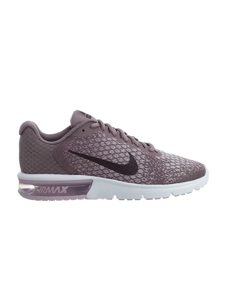 Кроссовки Nike Wmns Air Max Sequent 2 'Taupe Grey' — изображение 1 из 1, серый/винный