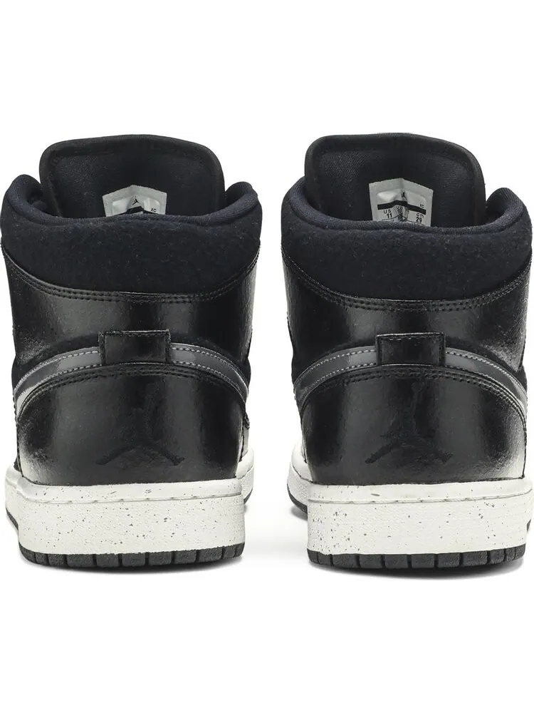 Кроссовки Air Jordan 1 Retro Mid SE Winterized — изображение 6 из 8, черный