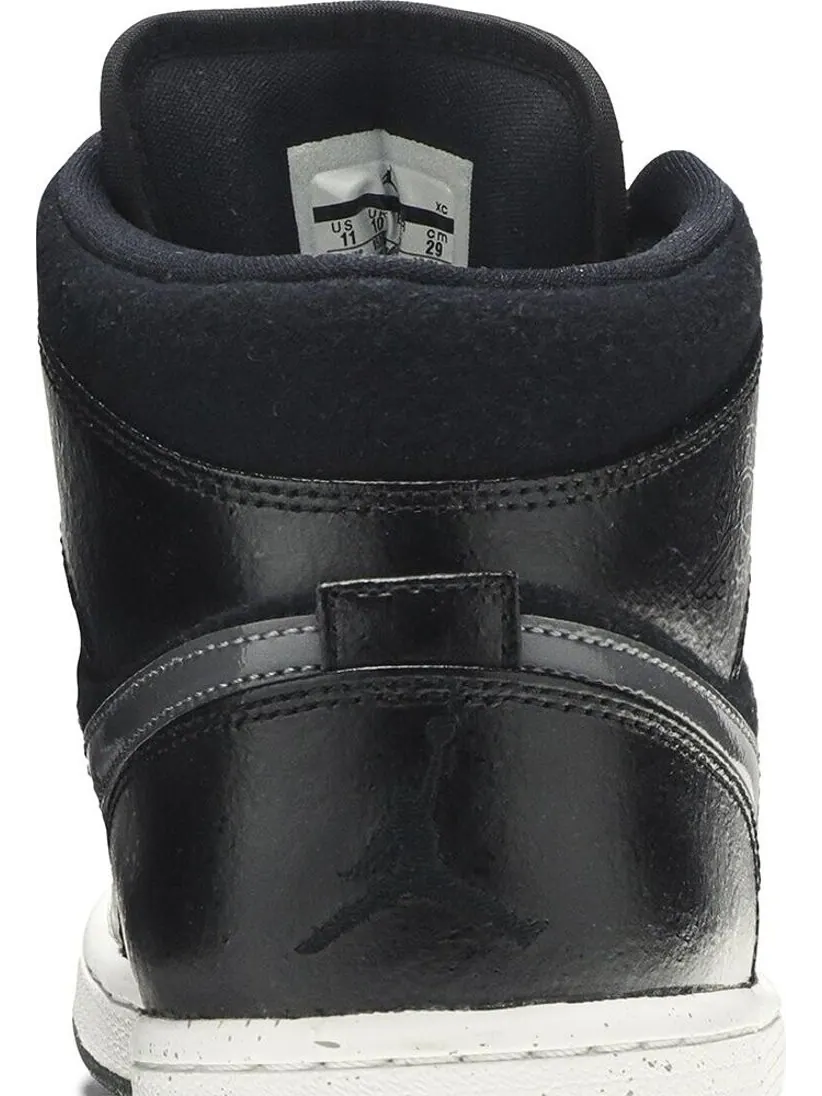 Кроссовки Air Jordan 1 Retro Mid SE Winterized — изображение 7 из 8, черный