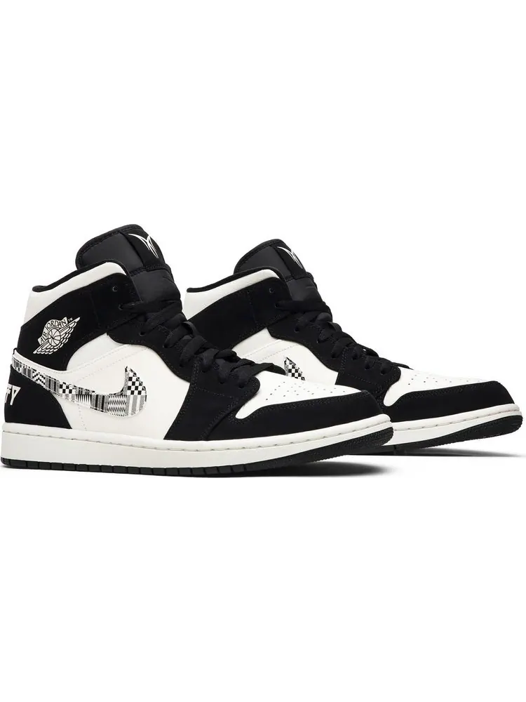 Кроссовки Air Jordan 1 Mid Melo SE Equality — изображение 8 из 8, черный