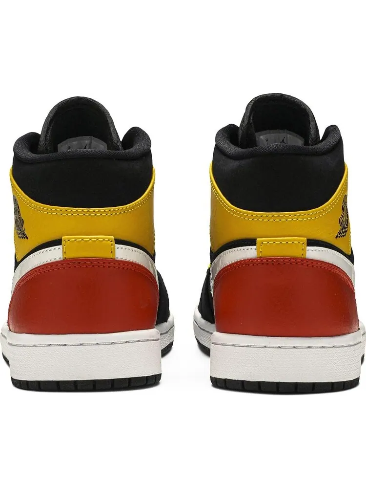 Кроссовки Air Jordan 1 Mid SE Amarillo — изображение 6 из 8, черный