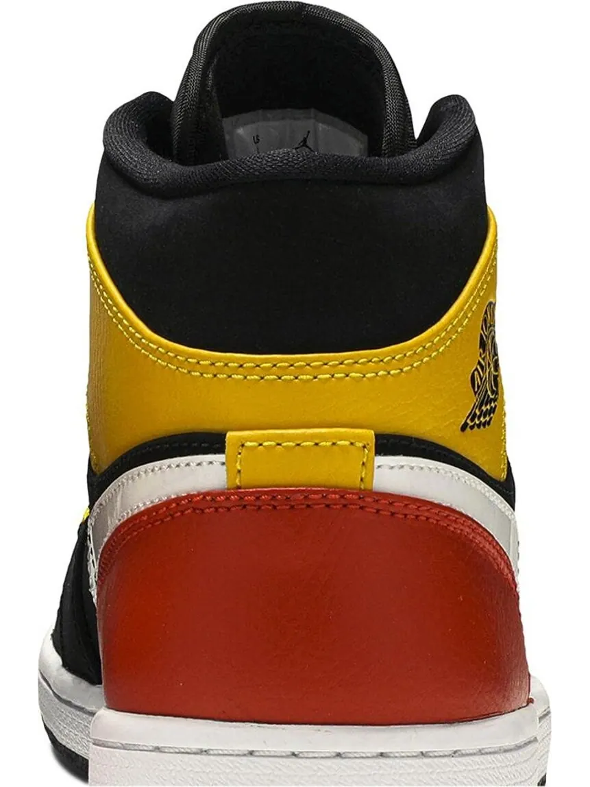 Кроссовки Air Jordan 1 Mid SE Amarillo — изображение 7 из 8, черный