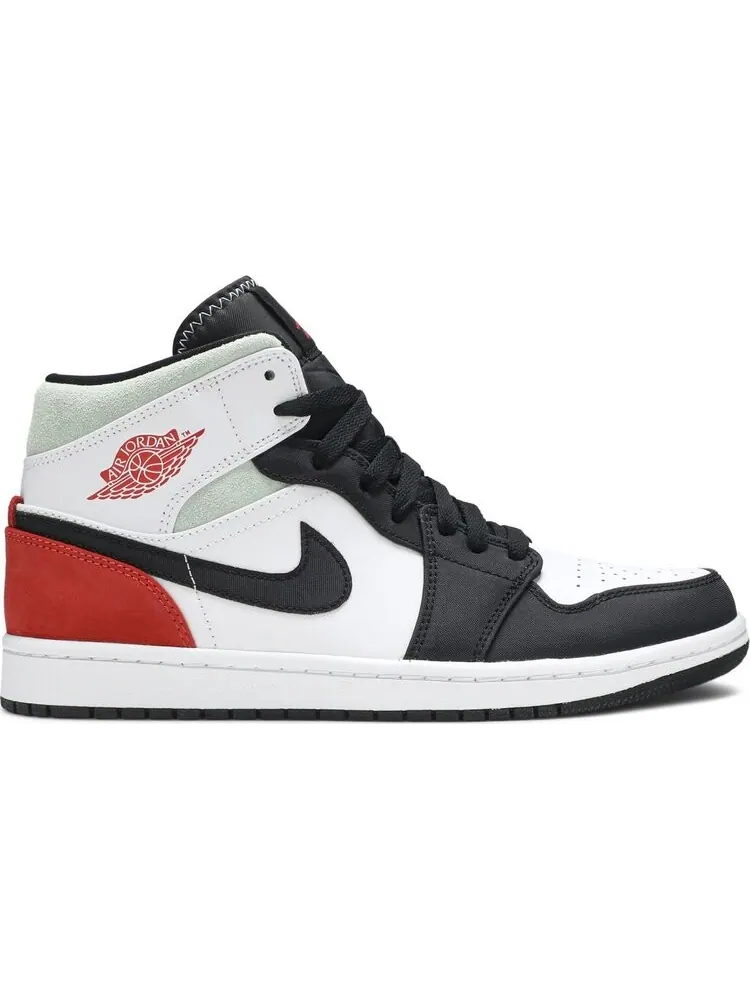 Кроссовки Air Jordan 1 Mid SE Red Black Toe — изображение 1 из 8, красный