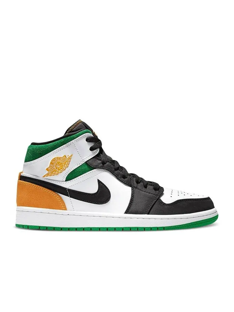 Кроссовки AIR JORDAN 1 MID SE 'OAKLAND' — изображение 1 из 1, белый