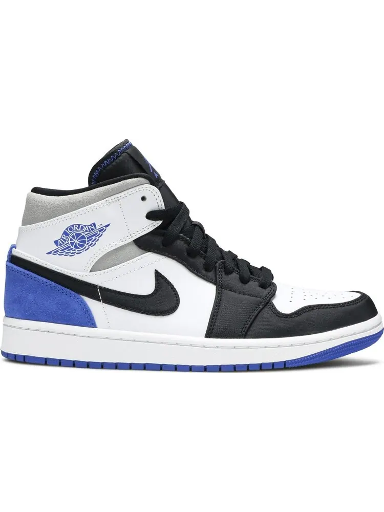 Кроссовки Air Jordan 1 Mid SE Royal Black Toe — изображение 1 из 8, синий