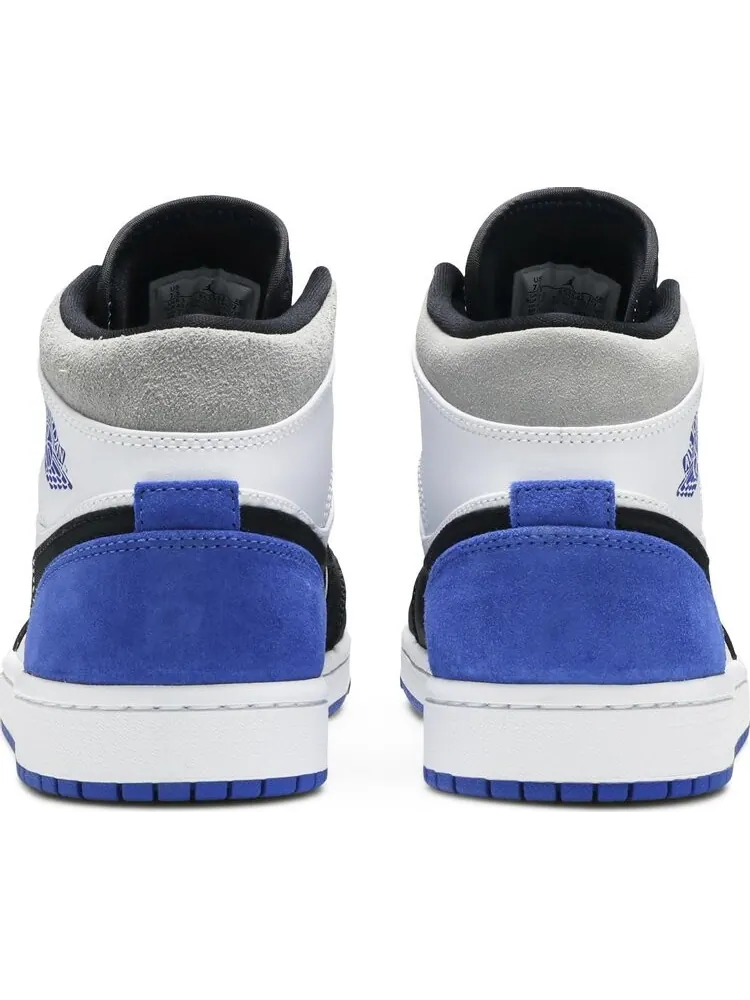 Кроссовки Air Jordan 1 Mid SE Royal Black Toe — изображение 6 из 8, синий