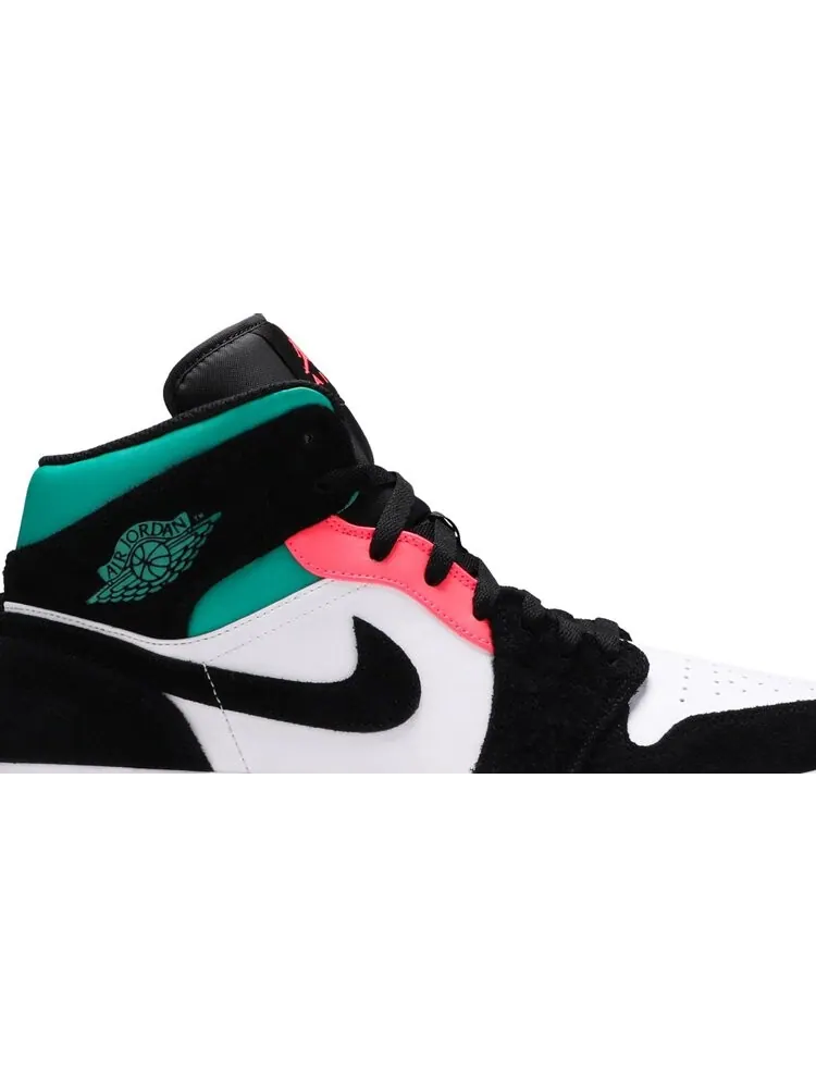 Кроссовки Air Jordan 1 Mid SE South Beach — изображение 2 из 8, бирюзовый