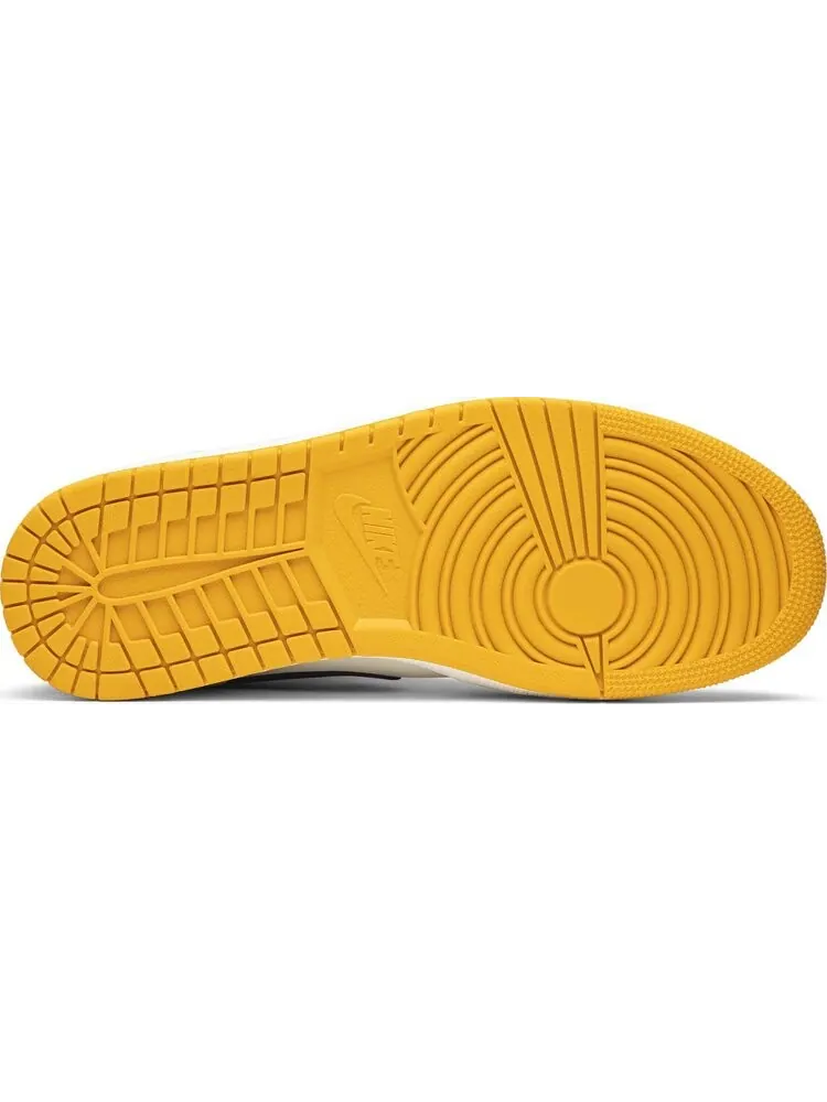 Кроссовки Air Jordan 1 Mid Lakers — изображение 4 из 8, золото