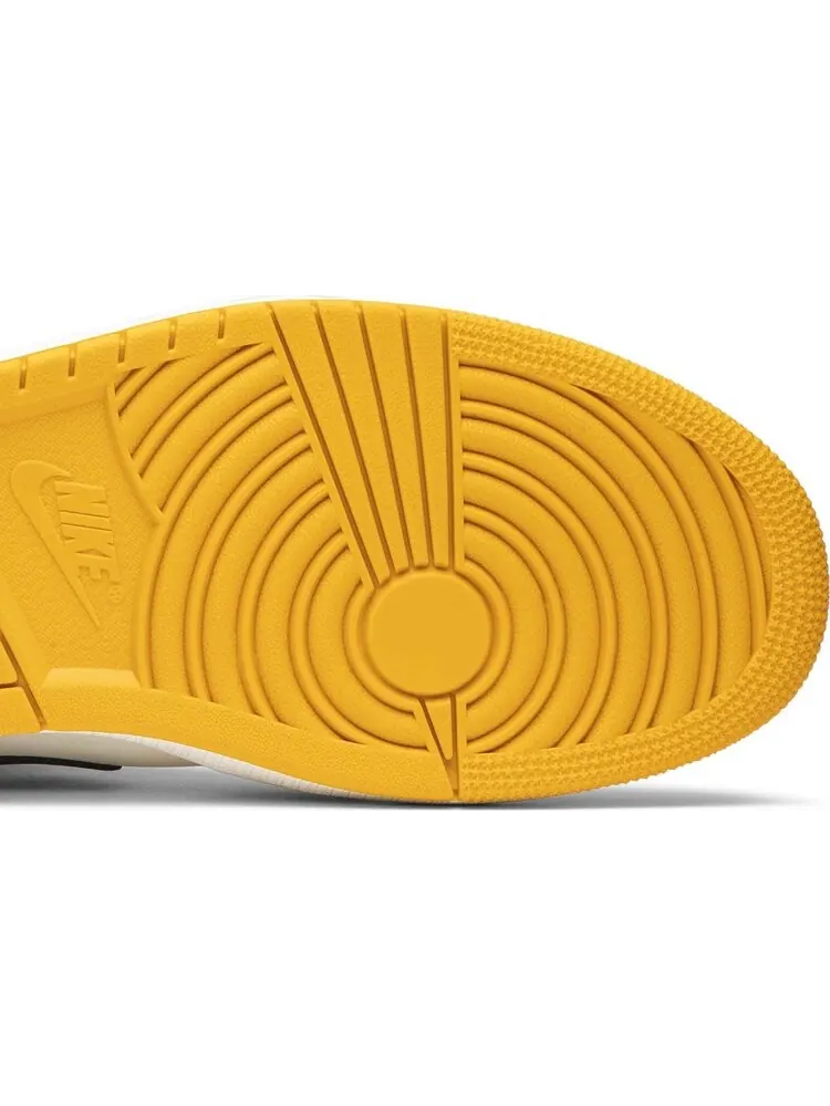 Кроссовки Air Jordan 1 Mid Lakers — изображение 5 из 8, золото
