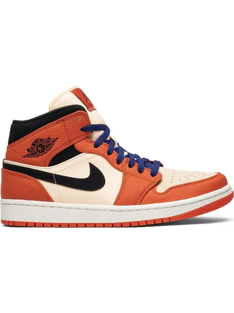 Кроссовки Air Jordan 1 Retro Mid SE Team Orange — изображение 1 из 7, оранжевый