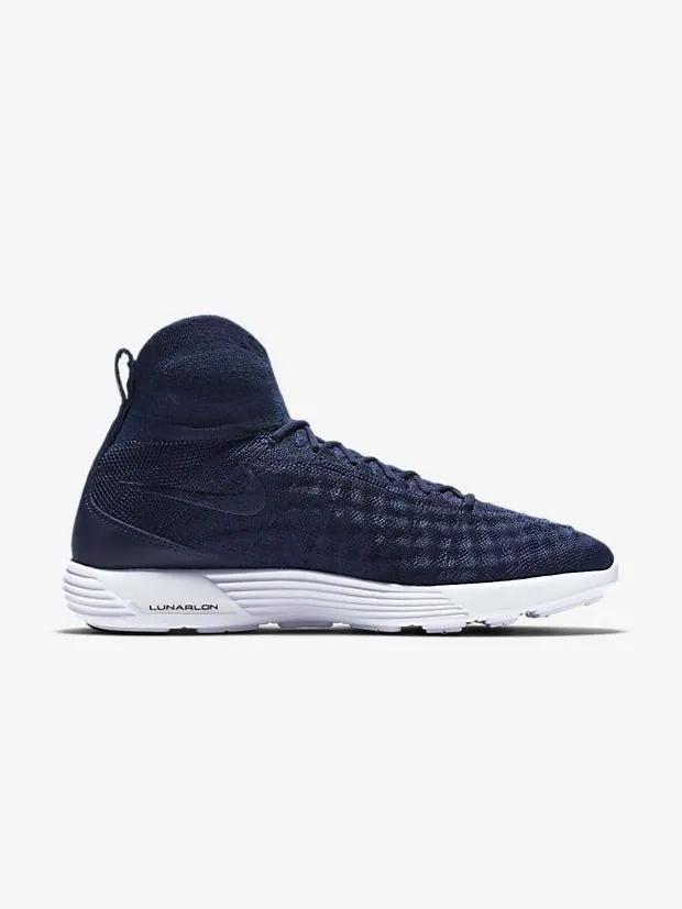 Кроссовки Lunar Magista 2 Flyknit 'College Navy' — изображение 3 из 5, темно-синий
