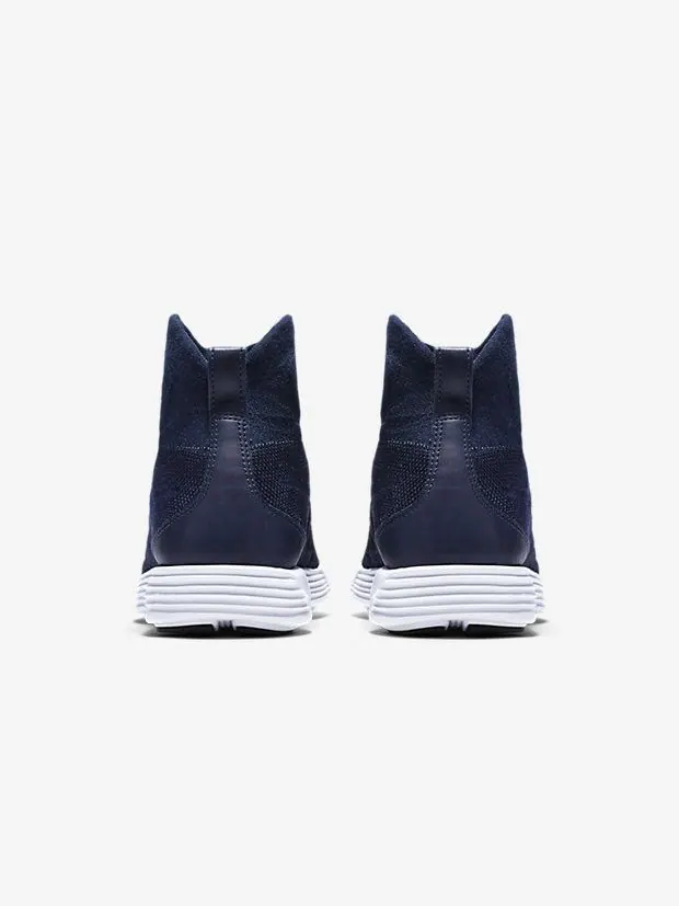 Кроссовки Lunar Magista 2 Flyknit 'College Navy' — изображение 4 из 5, темно-синий